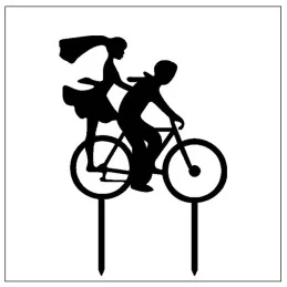 Tortový zápich obrazový - rôzne farby