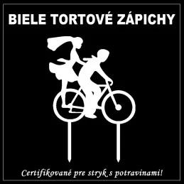Tortový zápich obrazový - rôzne farby