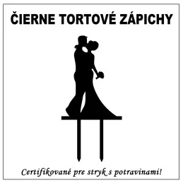 Tortový zápich obrazový - rôzne farby