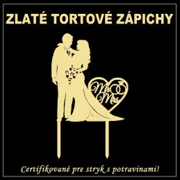 Tortový zápich obrazový - rôzne farby