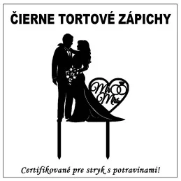 Tortový zápich obrazový - rôzne farby