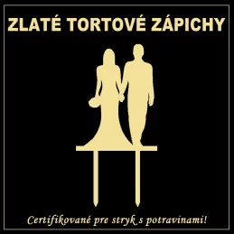 Tortový zápich obrazový - rôzne farby