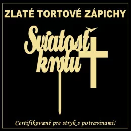 Tortový zápich kombinovaný - rôzne farby