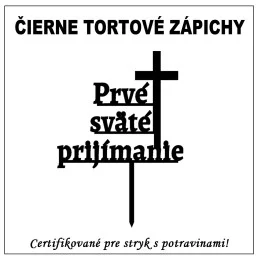 Tortový zápich kombinovaný - rôzne farby