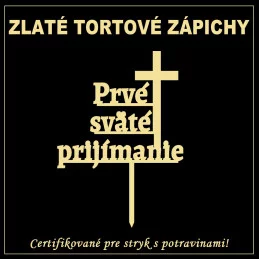 Tortový zápich kombinovaný - rôzne farby