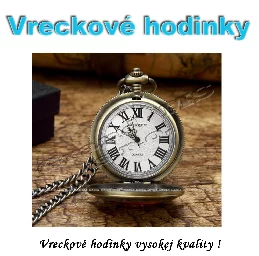 Vreckové hodinky JEŽIŠ - retro bronzový dizajn_product