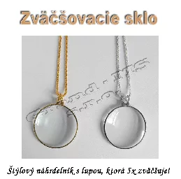 Náhrdelník zväčšovacia lupa ANENG - 5x, priemer 42 mm_product