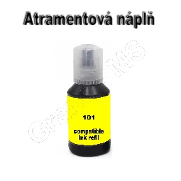 Atramentová náplň kompatibilná s Epson C13T03V14A, 101, 127ml - black