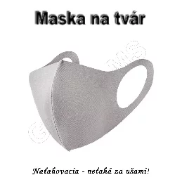 Maska na tvár K04 čierna_product_product