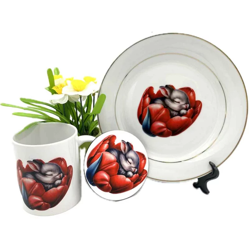 Veľkonočný set - Spiaci zajačik