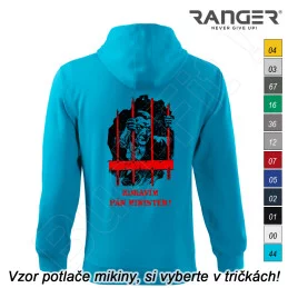 Mikina RANGER® - ZDRAVÍM PÁN MINISTER! - b