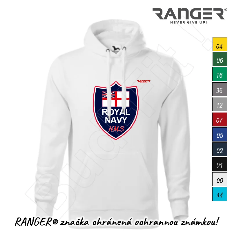 Mikina RANGER®  s kapucňou - ANGLICKÉ NÁMORNÍCTVO