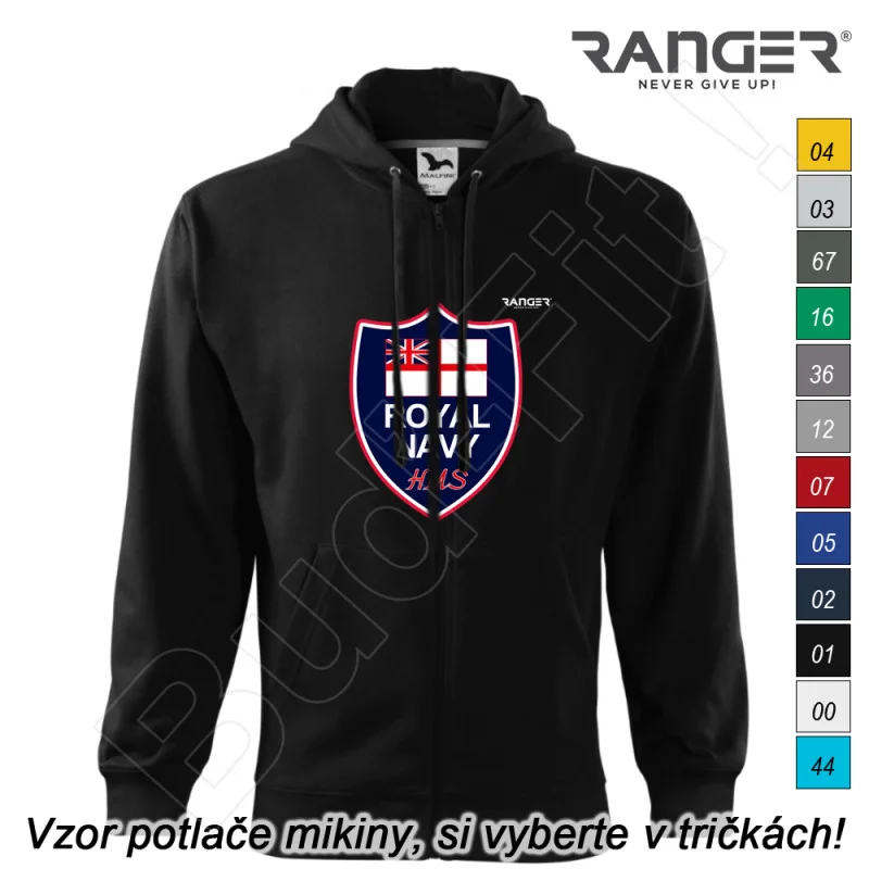 Mikina RANGER® - ANGLICKÉ NÁMORNÍCTVO