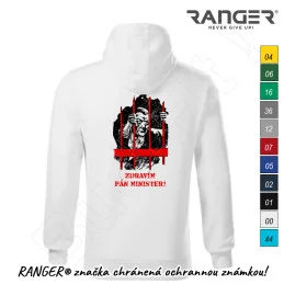 Mikina RANGER® - ZDRAVÍM PÁN MINISTER! - b