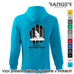 Mikina RANGER® - ZDRAVÍM PANI MINISTERKA! - a