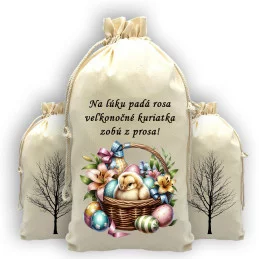 Dekoračné vrecko KURIATKO a