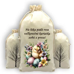 Dekoračné vrecko KURIATKO b