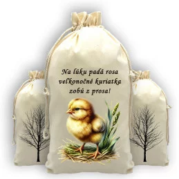 Dekoračné vrecko KURIATKO d