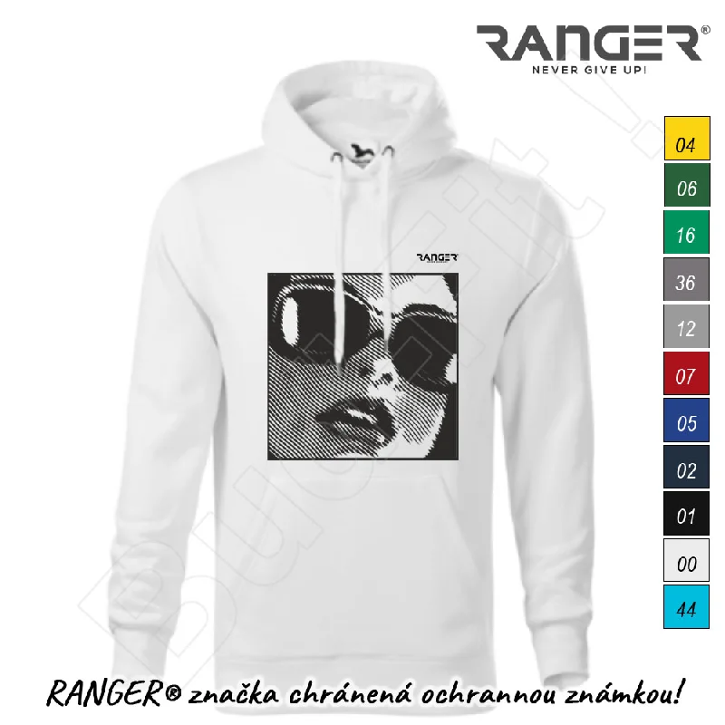 Mikina RANGER®  s kapucňou - ŽENA - b