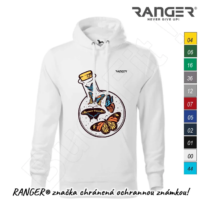 Mikina RANGER®  s kapucňou - MOTÝLE