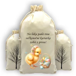 Dekoračné vrecko KURIATKO h