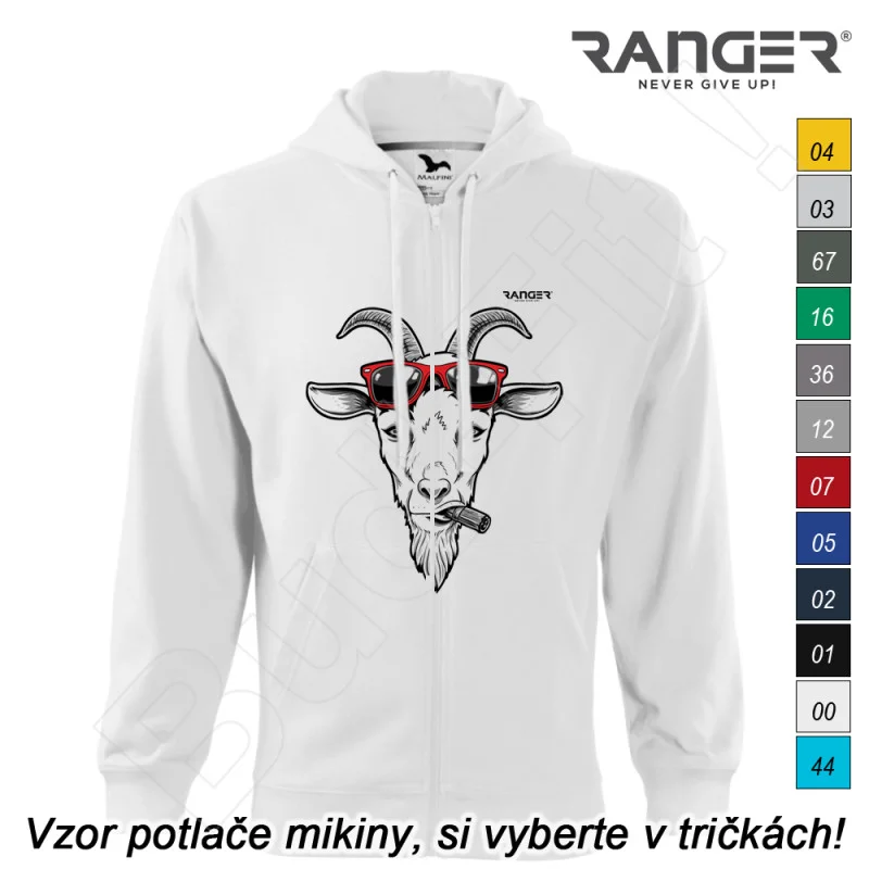 Mikina RANGER® - GOAT WEARING SUNGLASSES
