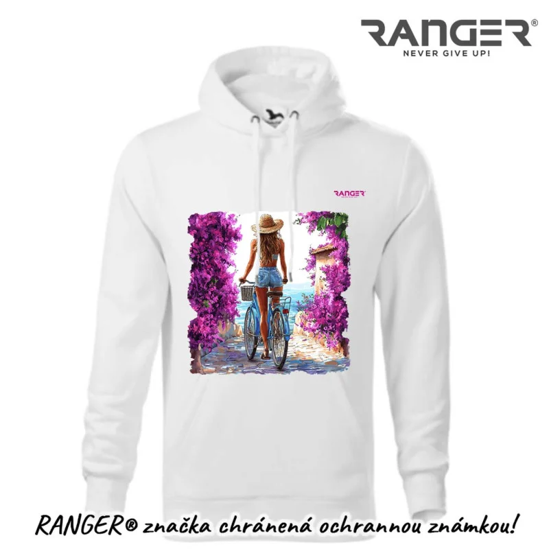 Mikina RANGER® - ŽENA NA BICYKLI