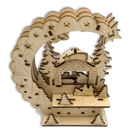 Vianočná dekorácia - BETLEHEM - 2