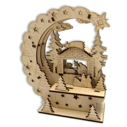 Vianočná dekorácia - BETLEHEM - 2