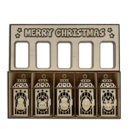 VIANOČNÉ LAMPÁŠIKY V KRABIČKE