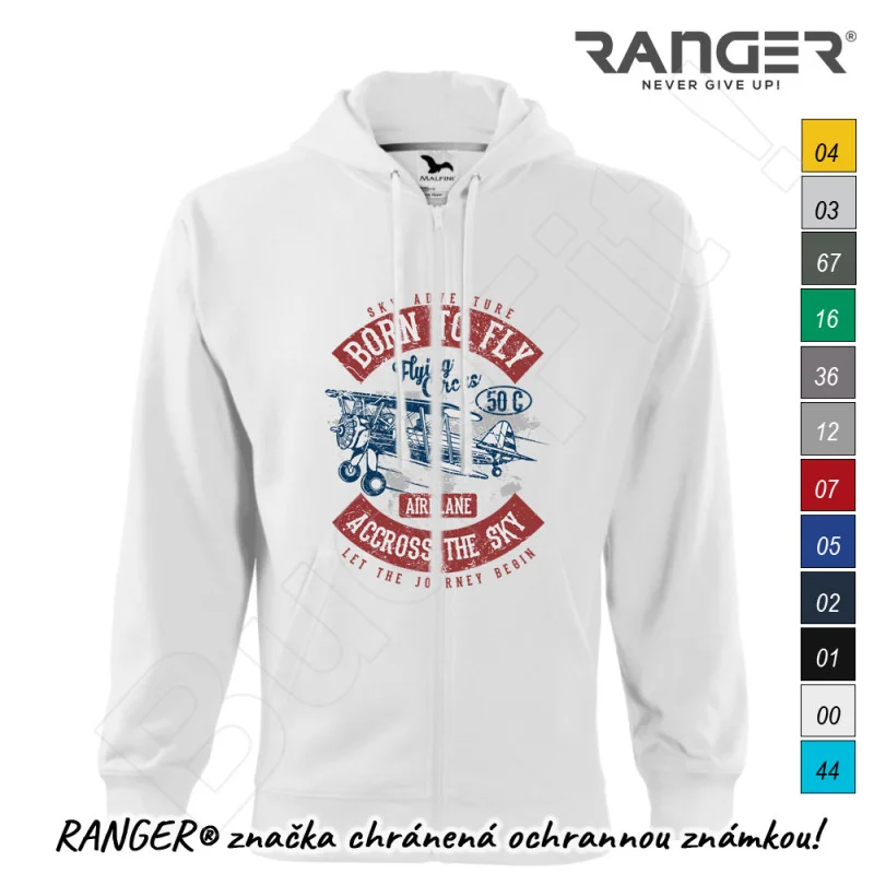 Mikina RANGER® - BORN TO FLY