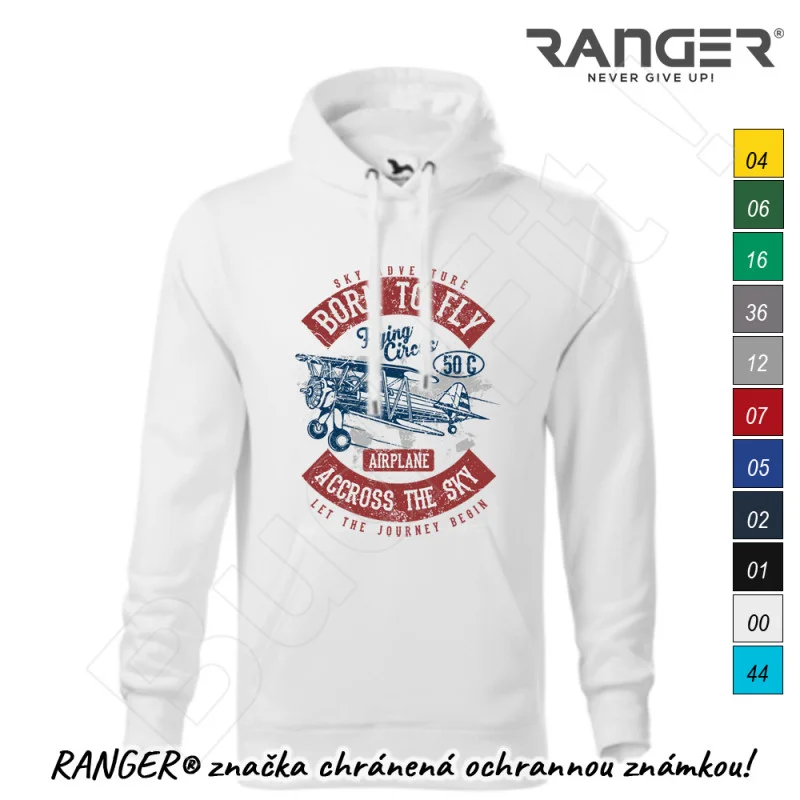 Mikina RANGER® - BORN TO FLY