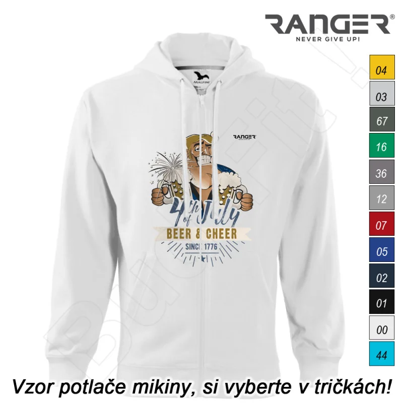Mikina RANGER® - BEER & CHEER