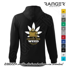 Mikina RANGER® - COFFEE AND WEED