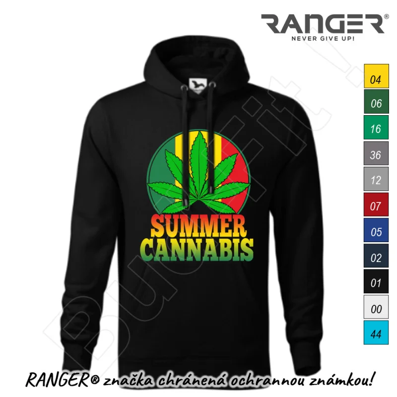 Mikina RANGER® - SUMMER CANNABIS