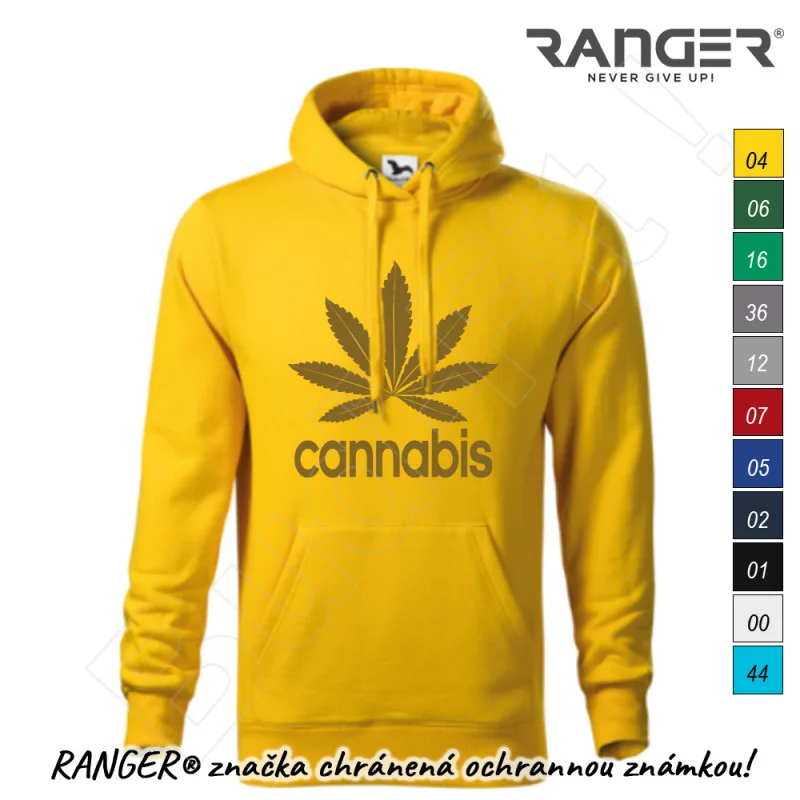 Mikina RANGER® - CANNABIS - b