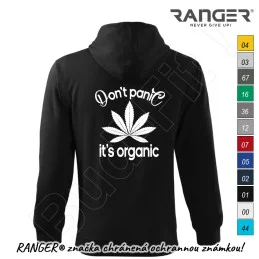 Mikina RANGER® - DON'T PANIC IT'S ORGANIC