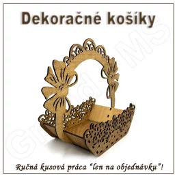 Dekoračný košík - vzor A