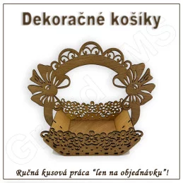 Dekoračný košík - vzor A