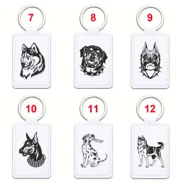 Kľúčenka z umelej kože - obdĺžnik