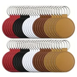 Kľúčenka z umelej kože - kruh