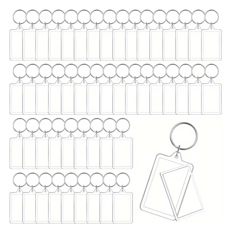 Transparentná kľúčenka s vlastnou fotografiou - 2