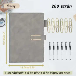 Zápisník s perom 02