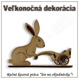 Veľkonočná dekorácia - ZAJAC - vzor G