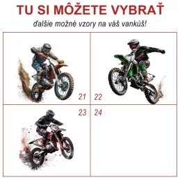 Obliečka na vankúš - Motorkári 2