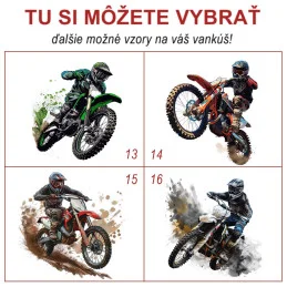Obliečka na vankúš - Motorkári 4