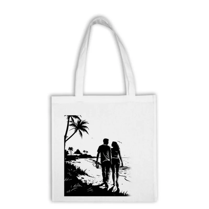 Bavlnená taška - Romantika 02