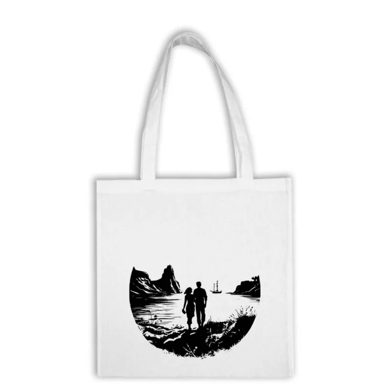 Bavlnená taška - Romantika 06