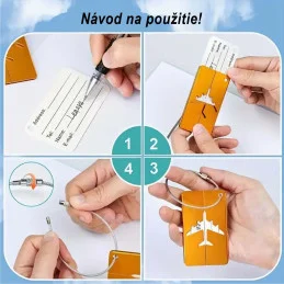 Hliníkové batožinové štítky 01