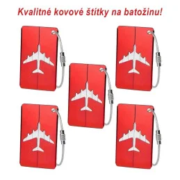 Hliníkové batožinové štítky 02